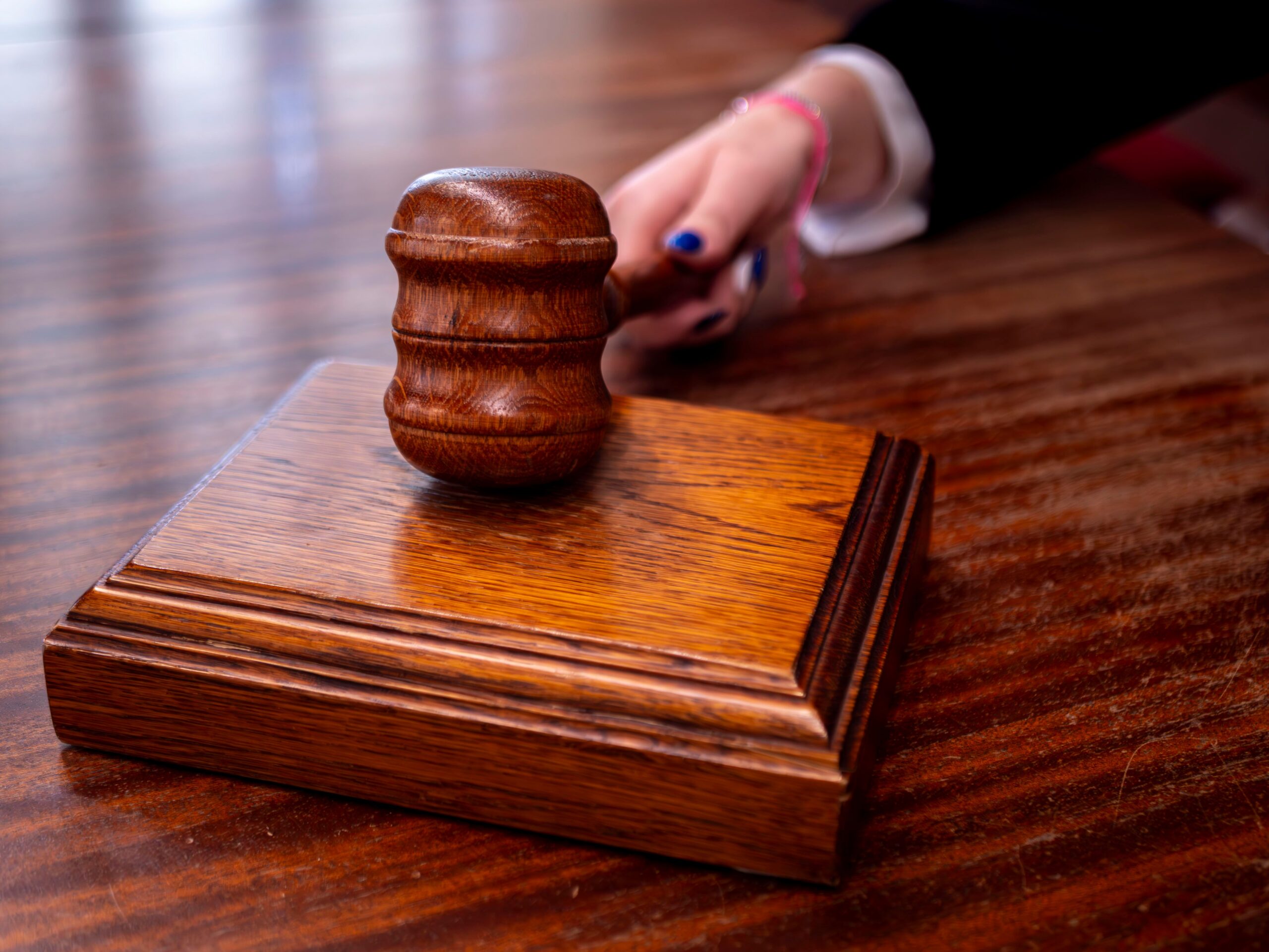 judge's hammer non-judicial foreclosure